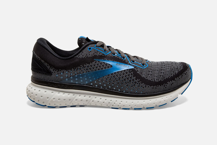 Brooks Glycerin 18 Road Loopschoenen Heren - Zwart/Blauw - 792360KTC